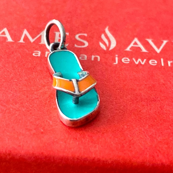 James Avery Enamel Flip-Flop Charm! New in box!